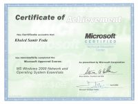 Microsoft® Windows® 2000 Network and Operating System Essentials