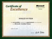 Microsoft Certified Trainer 2006