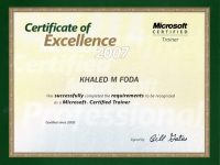 Microsoft Certified Trainer 2007