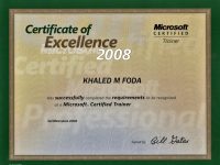 Microsoft Certified Trainer 2008