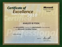 Microsoft Certified Trainer 2010