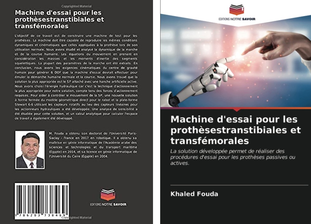 Machine d'essai pour les prothèsestranstibiales et transfémorales (French Edition)